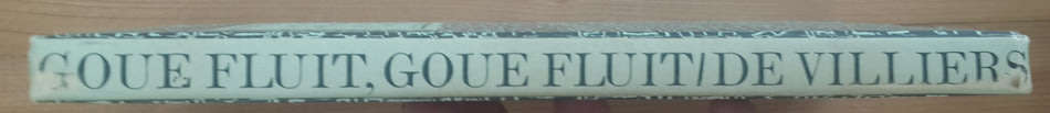 Goue Fluit, Goue Fluit (C. G. S. De Villiers)