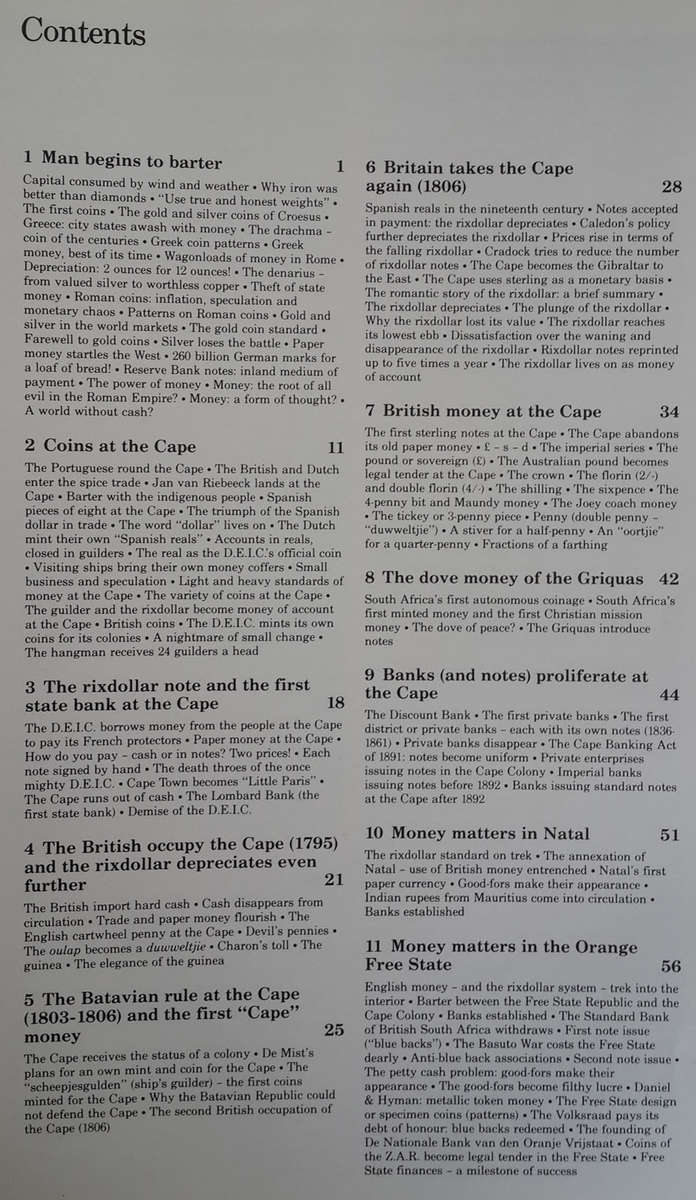 Money in South Africa (C.L. Englebrecht)