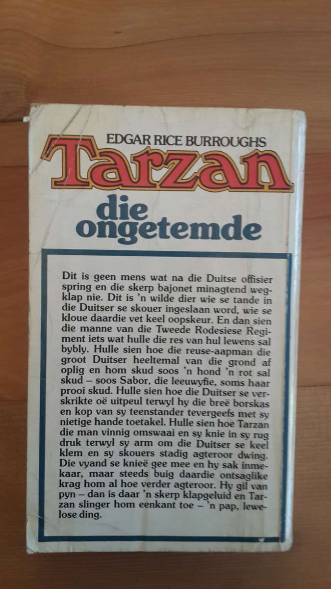 Tarzan die ongetemde (Edgar Rice Burroughs) 1984