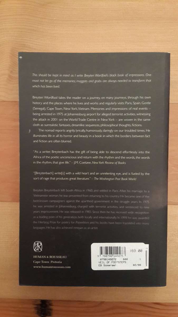 A Veil of Footsteps (Breyten Breytenbach)