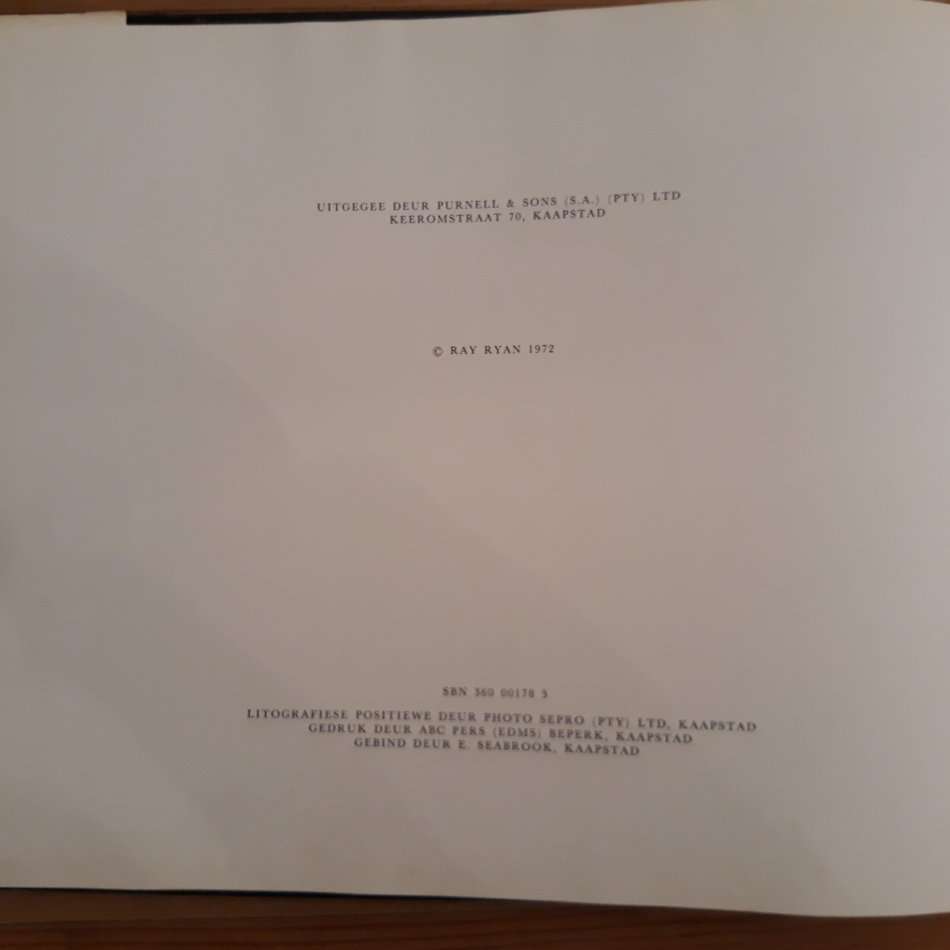 Pragwonings Van Wes-Kaapland (Ray Ryan)