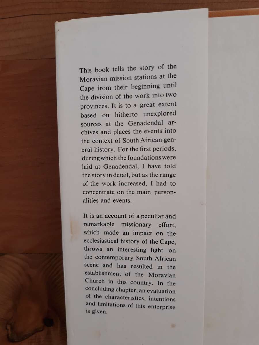 The Pear Tree Blossoms : A History of the Moravian Mission Stations in South Africa 1737 - 1869