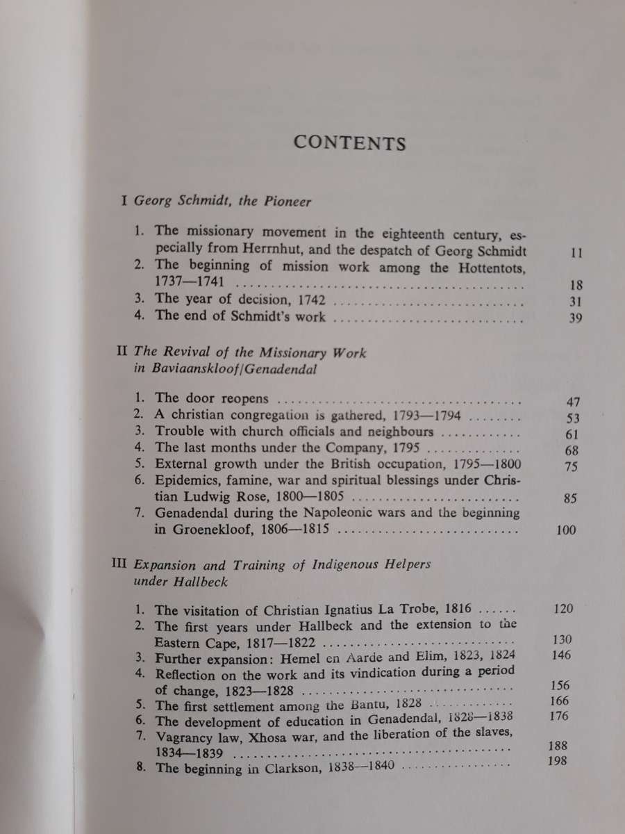 The Pear Tree Blossoms : A History of the Moravian Mission Stations in South Africa 1737 - 1869
