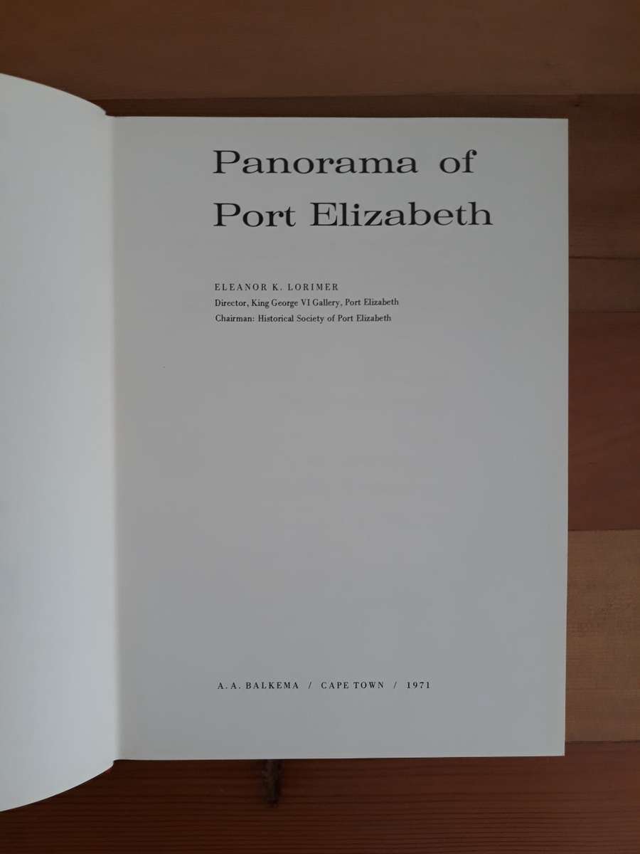 Panorama of Port Elizabeth (Eleanor K. Lorimer)
