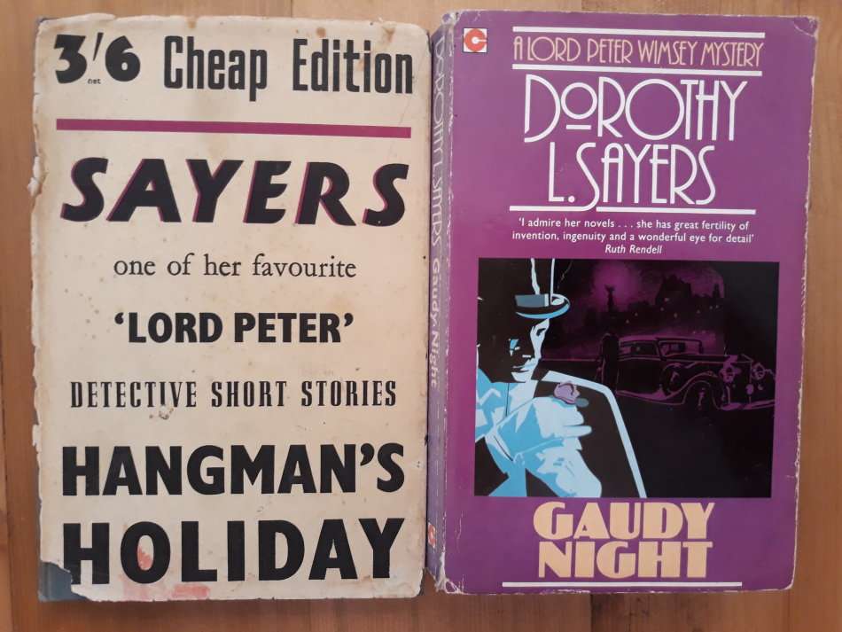 2 x Dorothy L. Sayers books - Gaudy Night and Hangman's Holiday