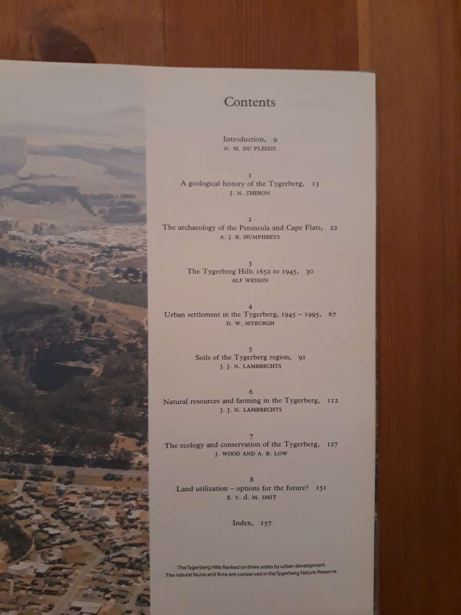 The Tygerberg - The story of the Tygerberg Hills and the towns of Parow, Belville and Durbanville