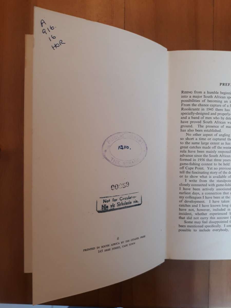 Big Game Fishing in South Africa (Charles Horne)