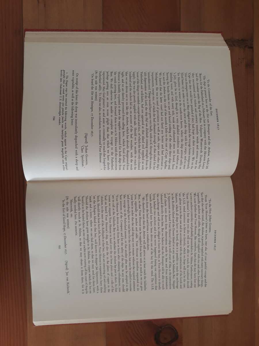 Journal of Jan van Riebeeck Volume II 1656 - 1658