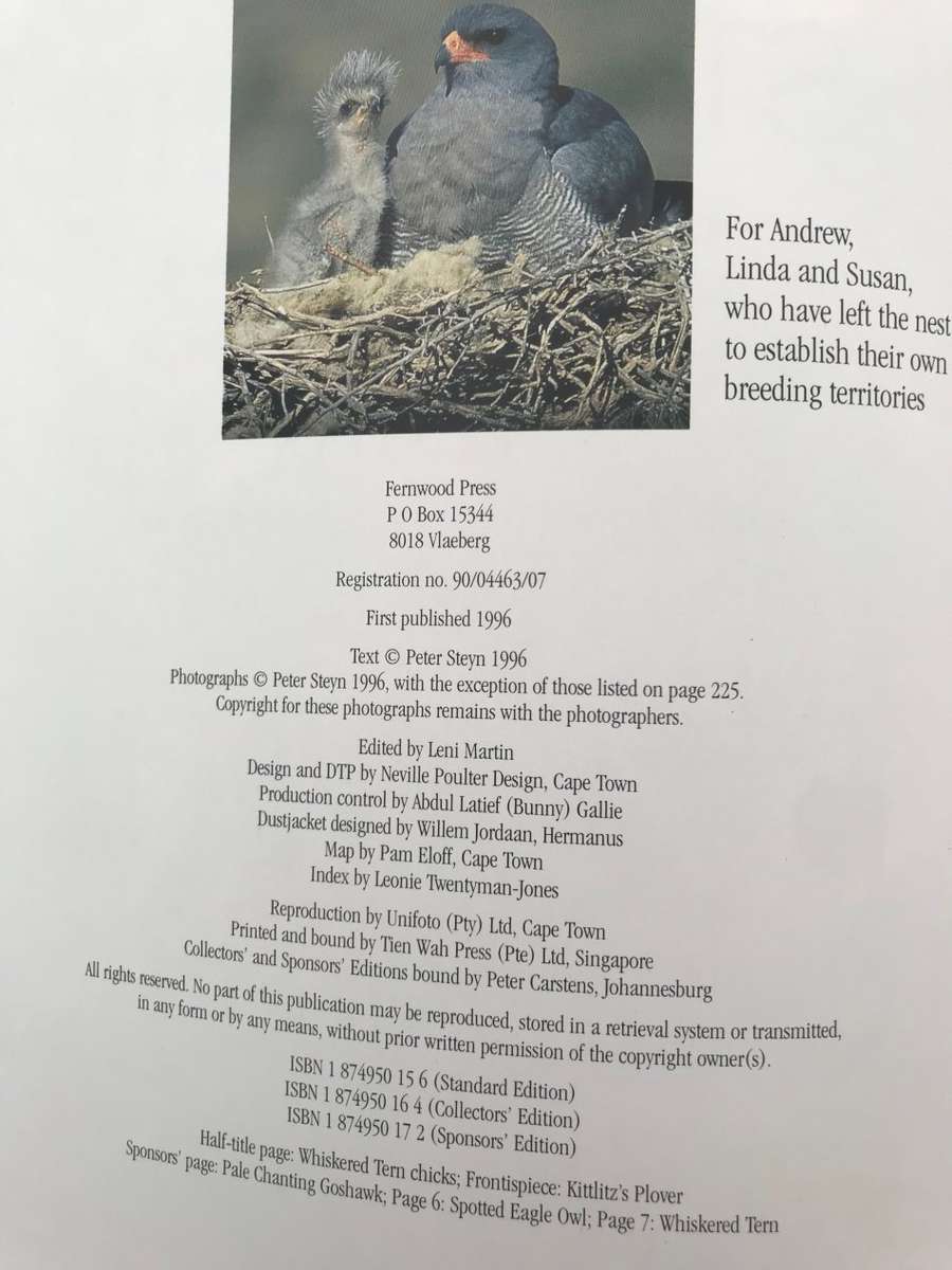 Nesting birds: The breeding habits of southern African birds (Peter Steyn)