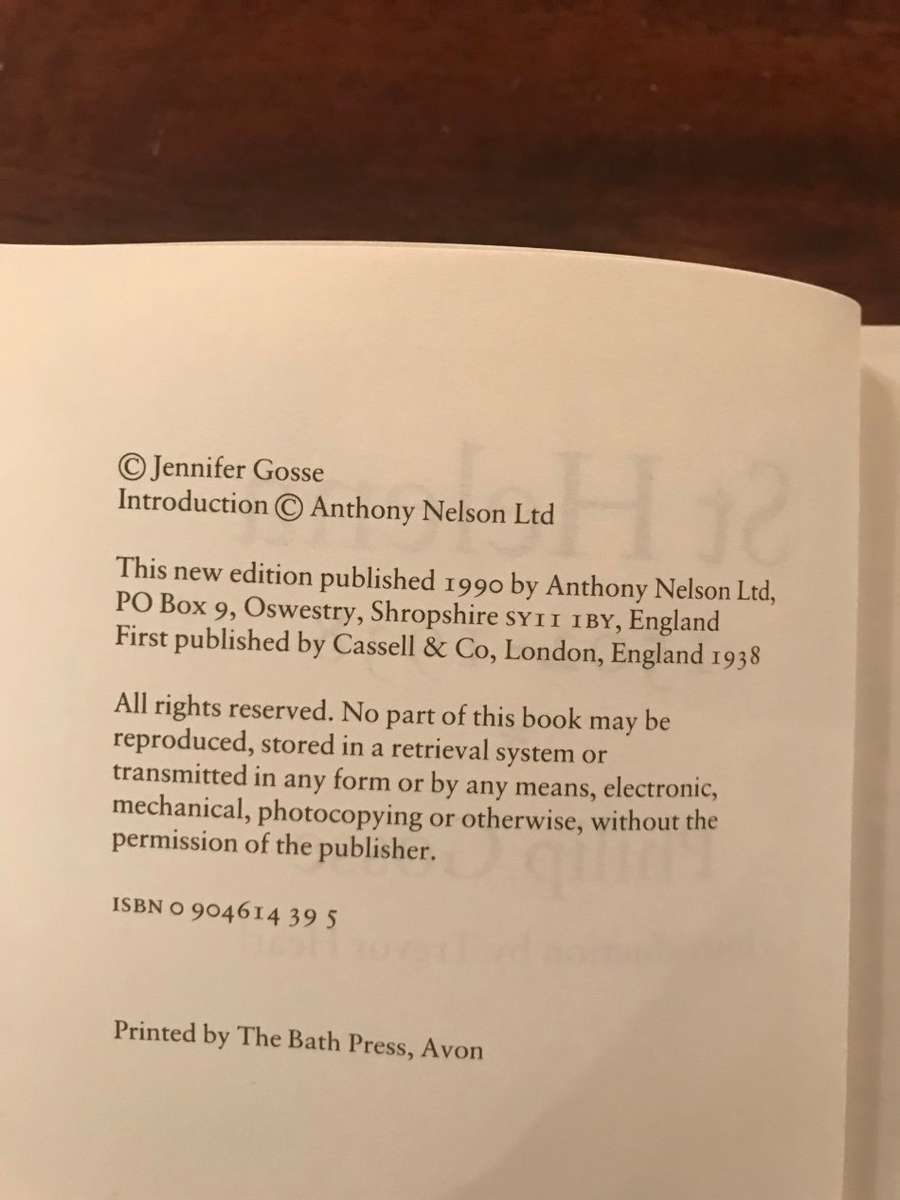 St. Helena, 1502-1938 (Philip Gosse)