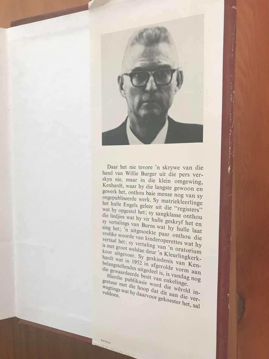 Piket Teen 'n Berg : Die Geskiedenis van Piketberg 1660-1970 (W A Burger)