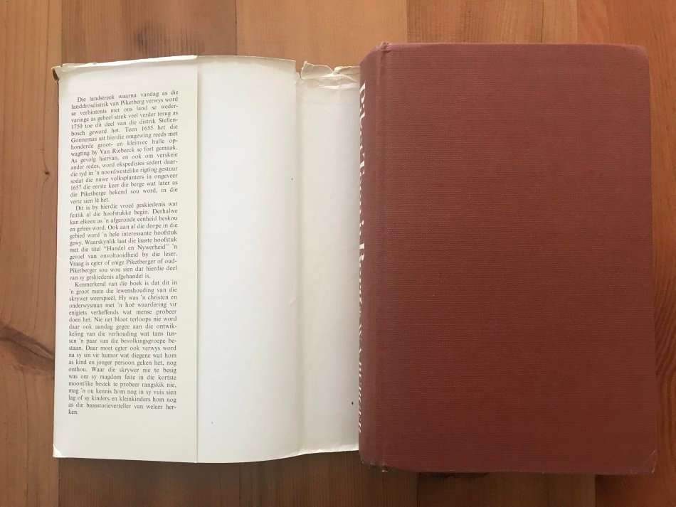 Piket Teen 'n Berg : Die Geskiedenis van Piketberg 1660-1970 (W A Burger)