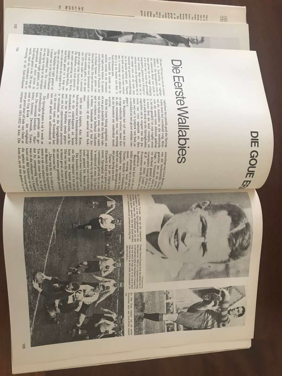 Springbok-Sage: Die Verhaal in Beeld - van 1891 tot Vandag