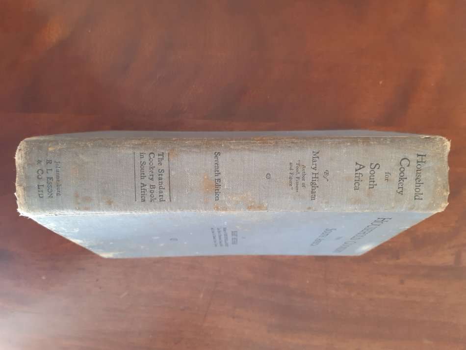 Household Cookery for South Africa