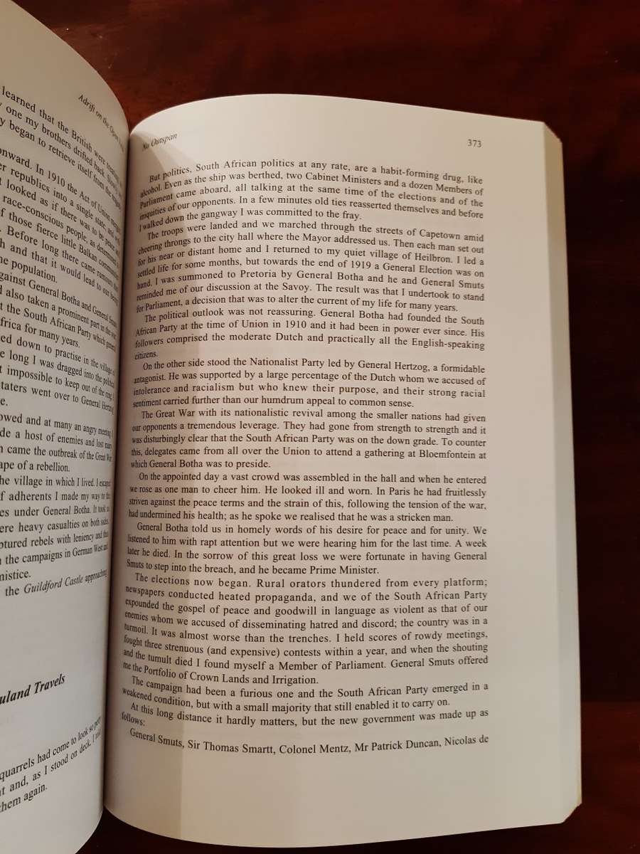 Adrift on the Open Veld: The Anglo-Boer War and its Aftermath 1899-1943 (Deneys Reitz)