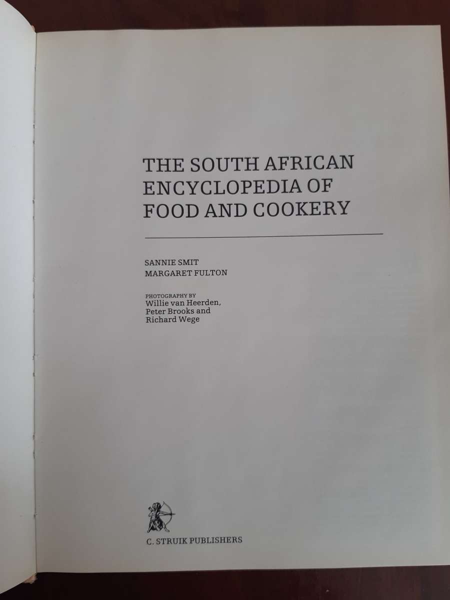 The South African Encyclopedia of Food and Cookery