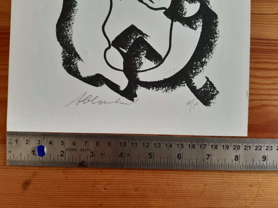 Frans Claerhout: Childbearing (artist's proof)