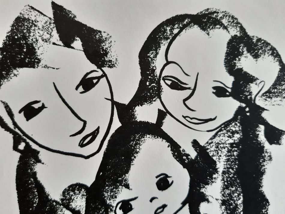 Frans Claerhout: Childbearing (artist's proof)