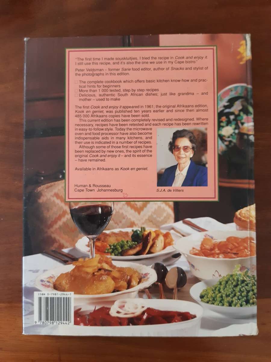 Cook and Enjoy It - S.J.A. De Villiers