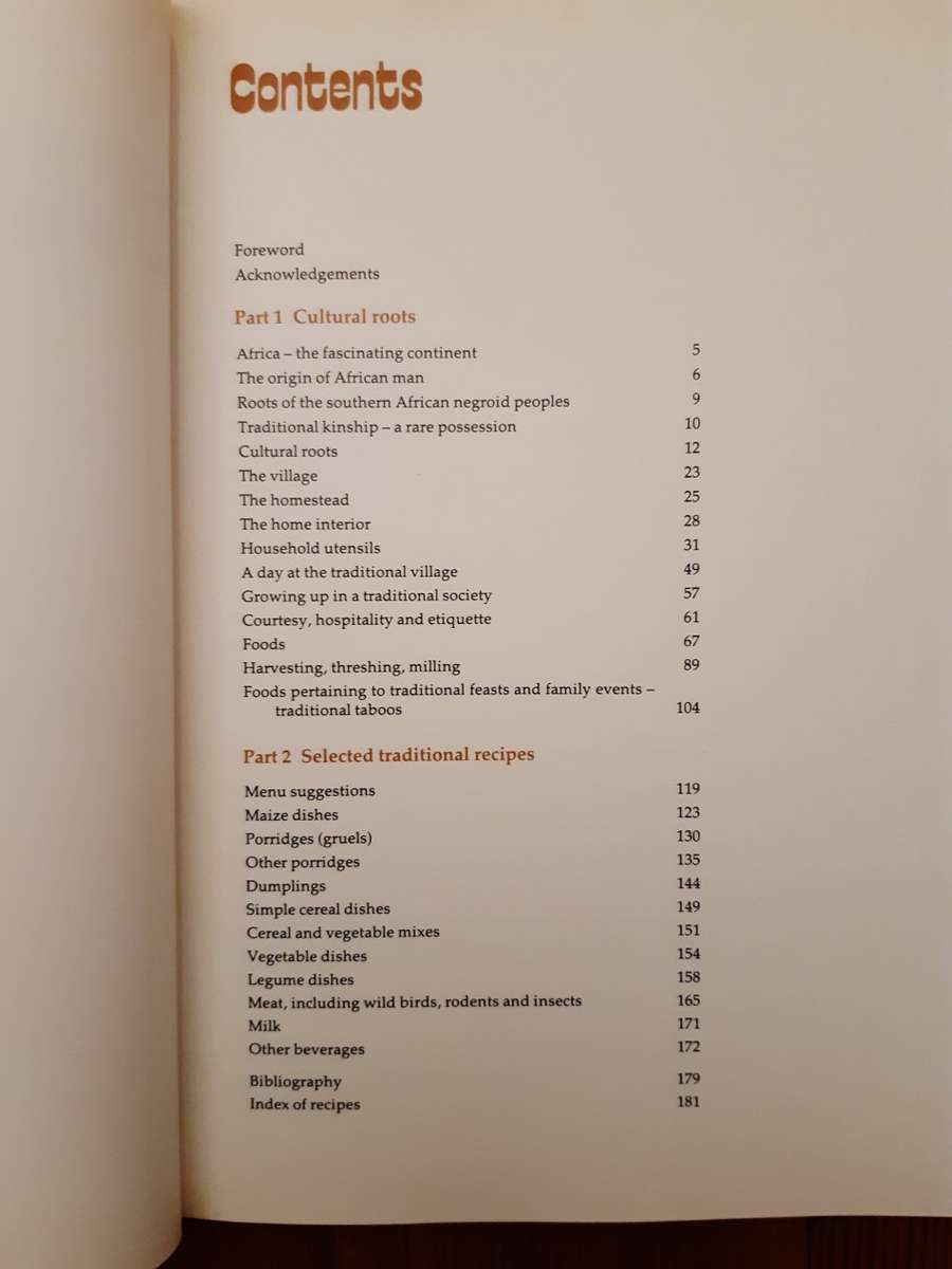 *SIGNED* Funa Food from Africa - Roots of traditional African food culture