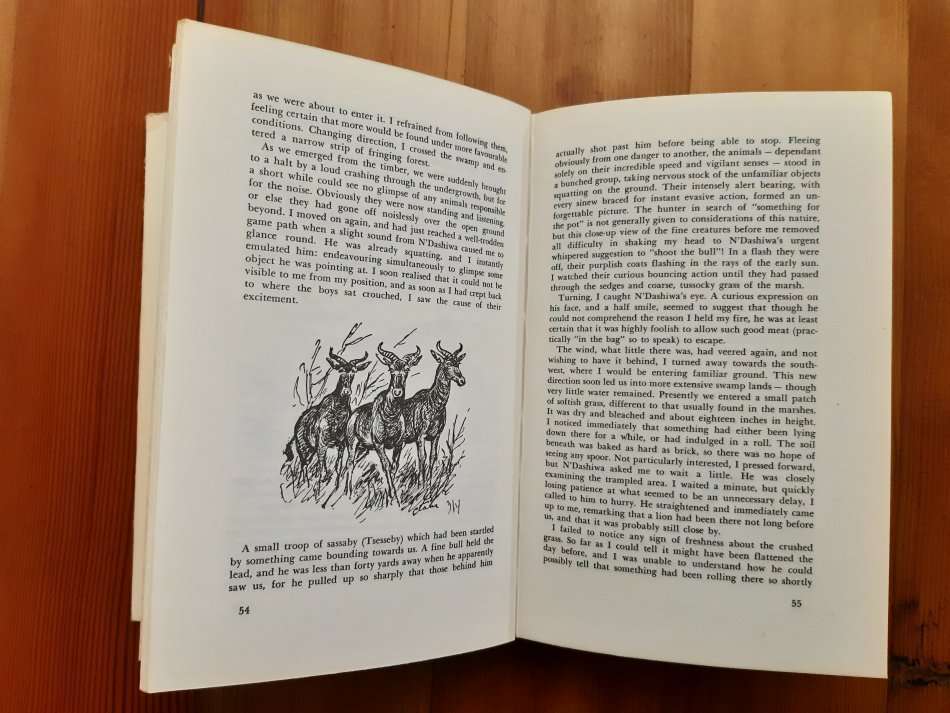 Okavango Adventure, memoirs of a game ranger - E.Cronje Wilmot, C.T. Astley Maberly (Illust.)