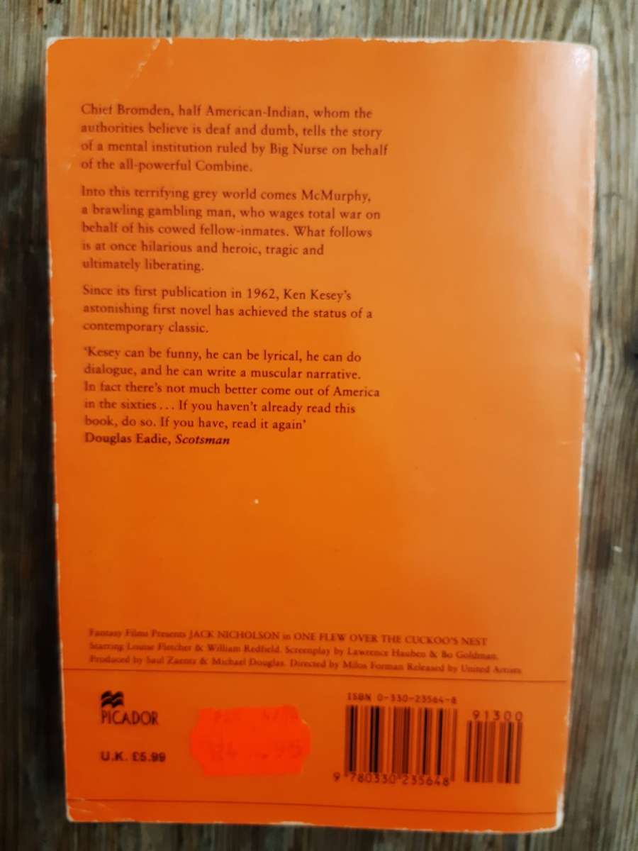 One Flew over the Cuckoo's Nest (Picador Books)  Ken Kesey