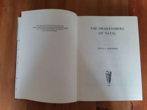 The Drakensberg of Natal -- Doyle p Liebenberg