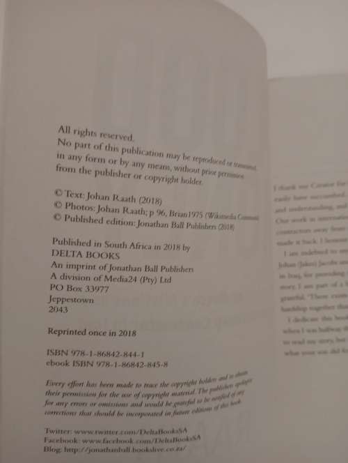 Blood money: Stories of an ex-recce`s missions as a private military contractor in Iraq