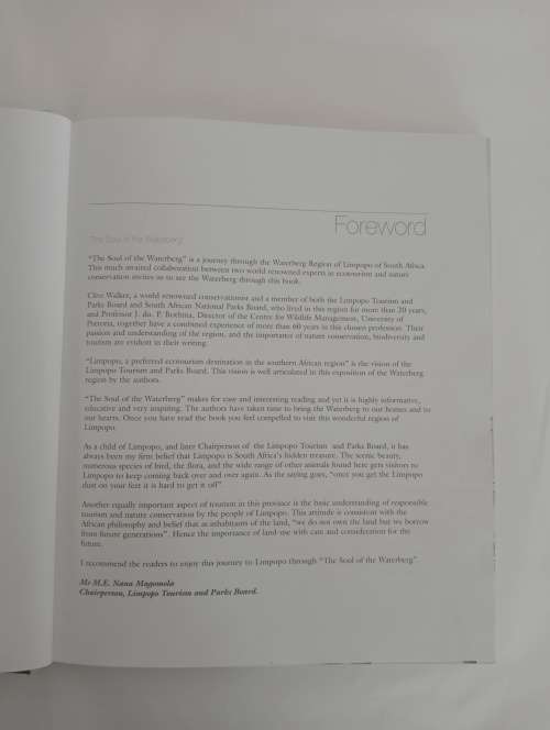 The Soul of the Waterberg