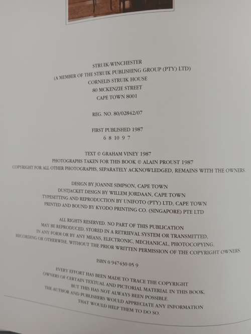 R50 SALE! Colonial Houses of South Africa