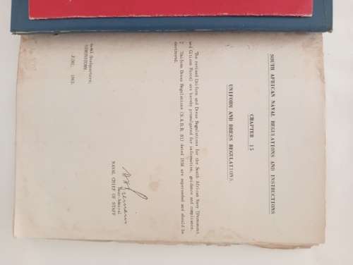 S.A. Navy - Uniform and Dress Regulations -c1962 and Officer and Gentleman