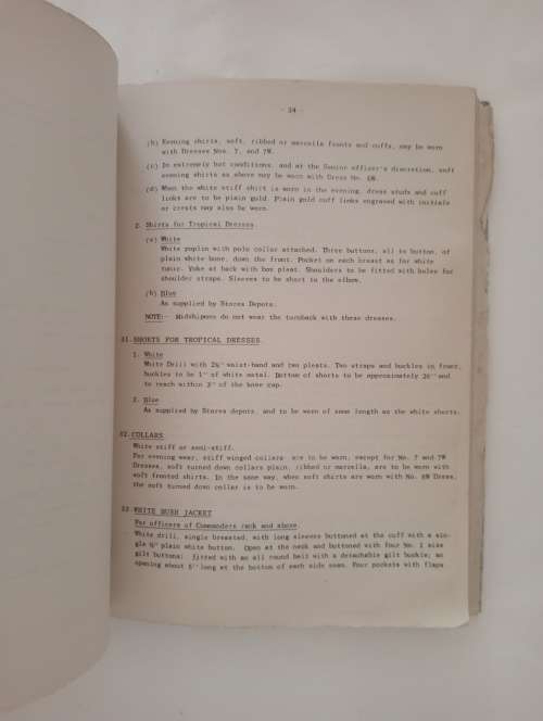 S.A. Navy - Uniform and Dress Regulations -c1962 and Officer and Gentleman