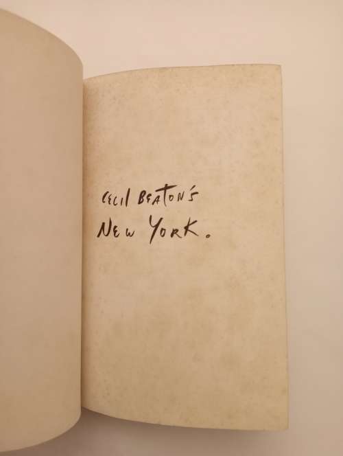 Cecil Beaton`s New York