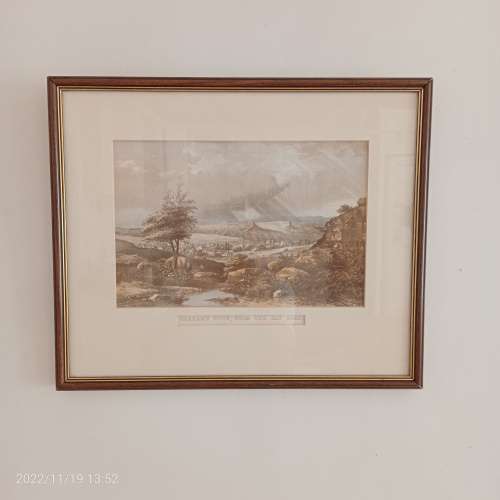 50% off April Fools Day Sale! Thomas Bowler - Grahamstown from the Bay Road