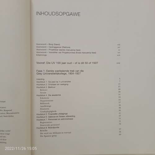 Van Sink tot Sandsteen tot Graniet: Die Universiteit van die Vrystaat