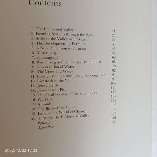 Valley of the Simonsberg - Douglas Houston