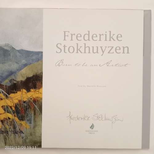 *SIGNED* Frederike Stokhuyzen: Born to be an Artist