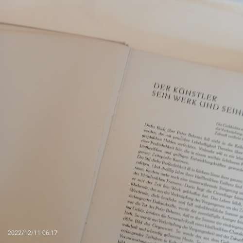 CLEARANCE! Peter Behrens - Sein Werk von 1909 bis zur Gegenwart