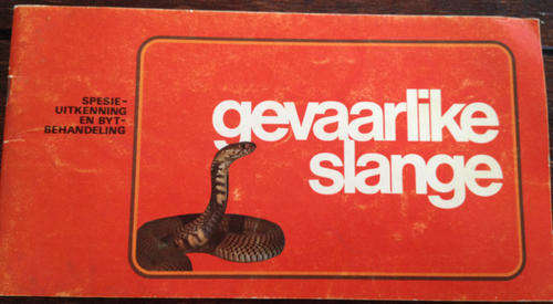 Dangerous Snakes :: Gevaarlike Slange :: Species Identification & Treatment Of Bites