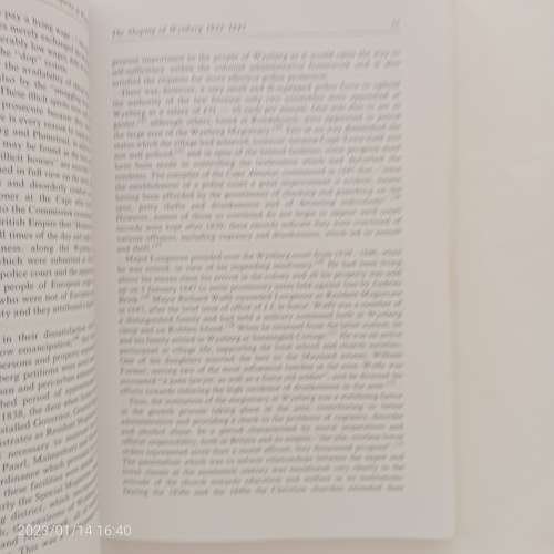 Beyond the City Limits: People and Property at Wynberg, 1795-1927 (Signed by the author)