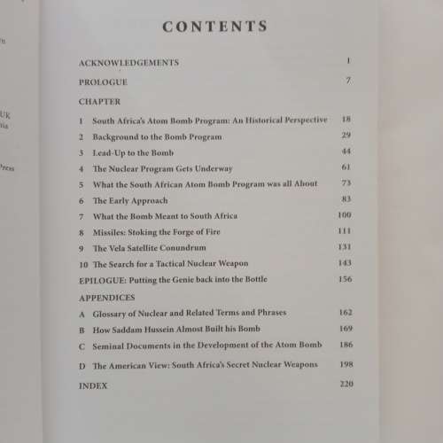 How South Africa Built Six Atom Bombs and Then Abandoned