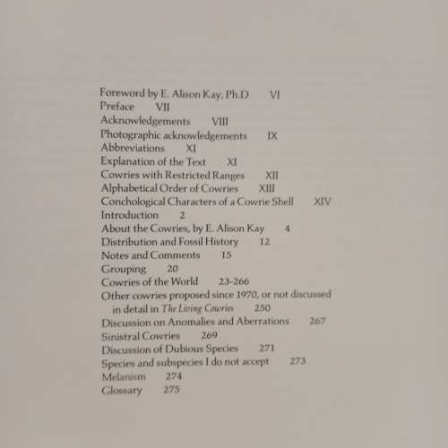 Burgess` Cowries of the world - C. M Burgess