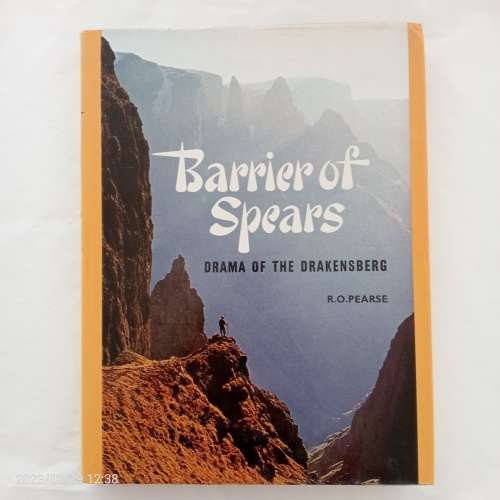 50% off April Fools Day Sale! Barrier of Spears : Drama of the Drakensberg - R. O Pearse