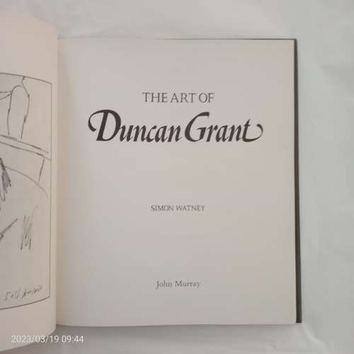 The Art of Duncan Grant - Simon Watney