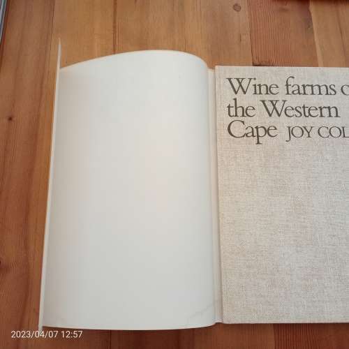 Wine Farms of the Western Cape - Joy Collier