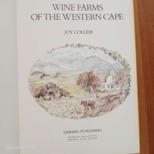 Wine Farms of the Western Cape - Joy Collier