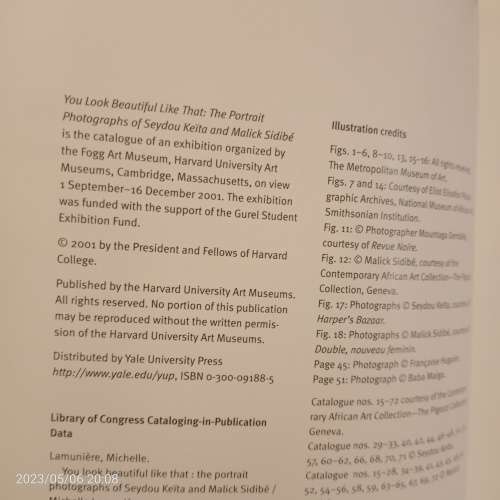 You Look Beautiful Like That: The Portrait Photographs of Seydou Keita and Malick Sidibe