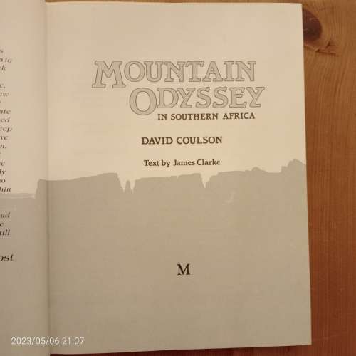 Mountain odyssey: In Southern Africa