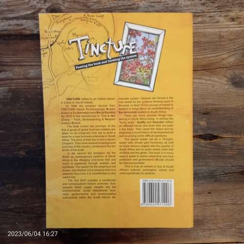 CLEARANCE! Tincture, Passing the buck and bucking the system - Andre Gadfly & Peter Smacker