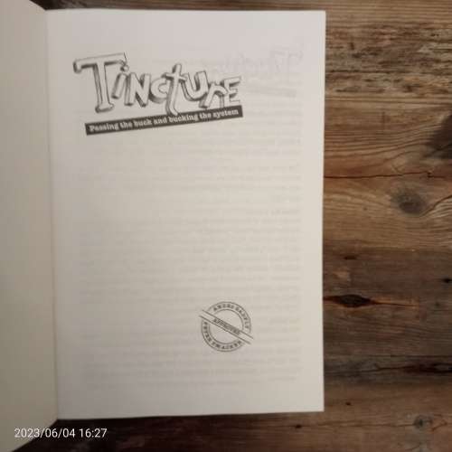 CLEARANCE! Tincture, Passing the buck and bucking the system - Andre Gadfly & Peter Smacker